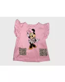 Baby Bodysuit Starter Set, Pink, Peach , Fashion Minnie Mouse Print