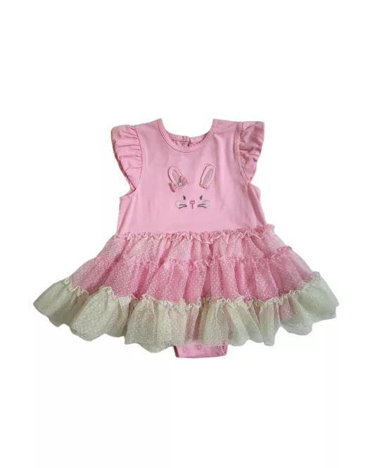 Baby Ruffle Sleeve Dress Up Dress - Pink, Fashion Rabbit