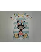 Baby Overalls/Dungarees Set, Light Blue, White - Mickey Mouse