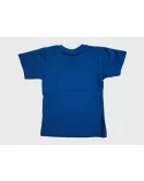 Baby Round Neck T-Shirt , Azure Blue, Fashion Cocomelon Print