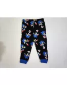 Short Sleeve Pyjama Set - Black,Blue Colour with Fashion Sonic Print