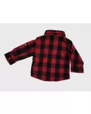 Long Sleeve Shirt - Red & Black