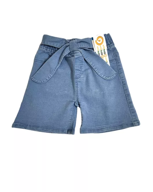 Short Pants - Stretch Denim, Light Blue 