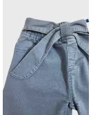 Short Pants - Stretch Denim, Light Blue 