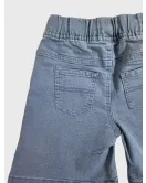 Short Pants - Stretch Denim, Light Blue 