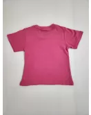 Round Neck T-Shirt Short Sleeve, Pink Colour, Fashion Barbie Print 