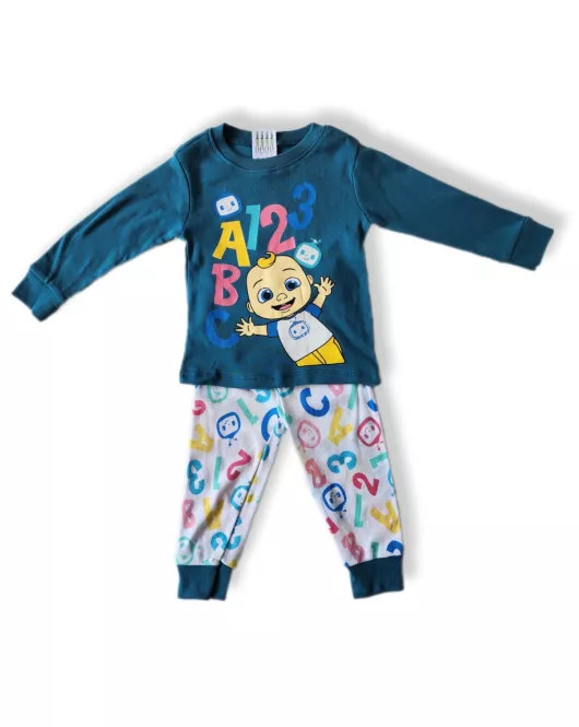 Long Sleeve Pyjama Set - Cocomelon