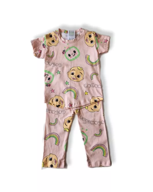 Short Sleeve Pyjama Set - Cocomelon