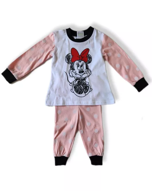 Long Sleeve Pyjama Set - Minnie Mouse