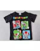 Round Neck T-Shirt With Print-Super Mario