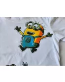 Round Neck T-Shirt With Print-Minion