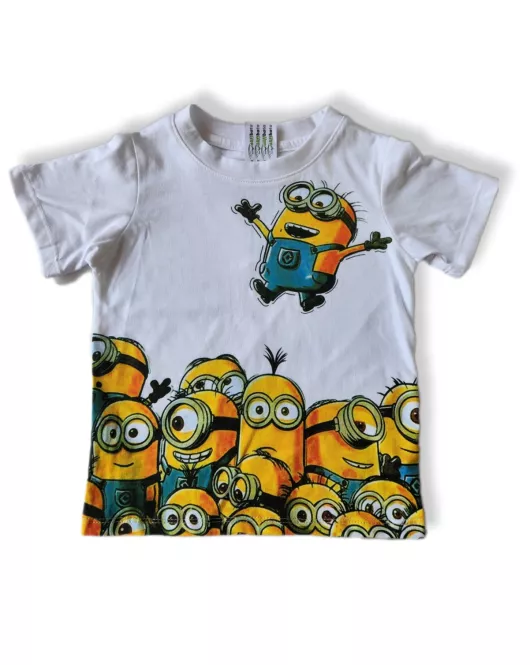 Round Neck T-Shirt With Print-Minion