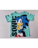 Round Neck T-Shirt With Print-Sonic