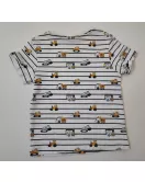 Round Neck T-Shirt With Print-Truck